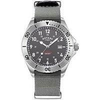 Rotary Rotary Commando Grey Gents Watch