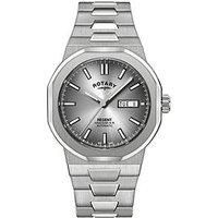 Rotary Regent Auto Men/'s Grey Watch GB05490/06