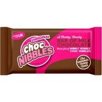 Choc Nibbles Original a Cheeky, Chunky Bar of Milk Chocolate