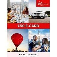 Virgin Experience Days Digital £50 Gift Card
