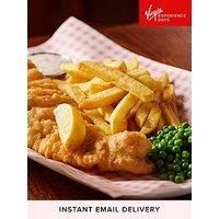 Virgin Experience Days Proper Pubs Fish And Chip Feast With Wine Or Beer For Two At Over 240 Uk Locations