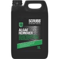 SCRUBB S25 Algae Remover, Mould & Lichen Remover, for Exterior Surfaces, Decking, Masonry, Tiles, Roofering, Patios, Fencing, Paving & Driveways