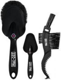 Muc-Off 3 x Brush Set - Grey, Grey