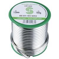 Navigator 500g Lead Free Solder Wire 3.25mm in Chrome