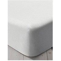 Silentnight Comfortable Foam Rolled Mattress - Double with Egyptian Cotton Pillow Pair