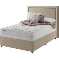 Silentnight Mirapocket 2000 Memory 135cm Non Storage Divan Set - Sandstone