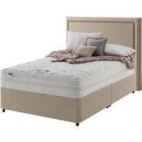 Silentnight Mirapocket 2000 Memory 150cm Non Storage Divan Set - Sandstone