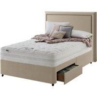 Silentnight Mirapocket 2000 Memory 180cm 2 Drawer Divan Set - Sandstone