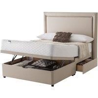 Silentnight Miracoil Ortho 150cm Mattress with Ottoman and 2 Drawer Divan Bed Set - Sand