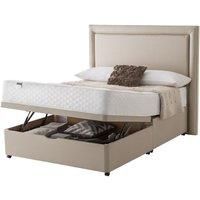 Silentnight Miracoil Ortho Ottoman Non-Storage Divan Set Grey Slate - 150cm