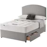 Silentnight Miracoil Ortho 180cm 2 Drawer Divan Bed Set - Grey