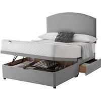 Silentnight Miracoil Ortho 180cm Mattress with Ottoman and 2 Drawer Divan Bed Set - Grey