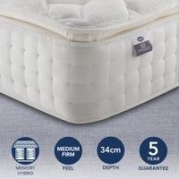 Silentnight Medium Firm 2800 Pocket Natural Orthopaedic Mattress White