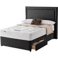Silentnight Miracoil Ortho 150cm 2 Drawer Divan Bed Set - Ebony