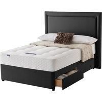 Silentnight Miracoil Ortho 180cm 2 Drawer Divan Bed Set - Ebony