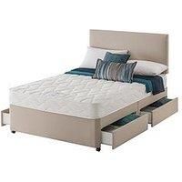 Layezee Made By Silentnight Fenner Bonnel Spring Divan Bed With Storage Options