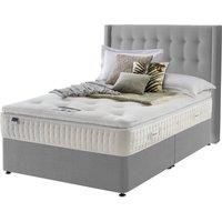 Silentnight Mirapocket Latex 1400 Non Storage Divan Bed  Grey Double