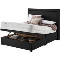 Silentnight Mirapocket 2000 Memory 135cm Ottoman Non-Storage Divan Bed Set - Ebony