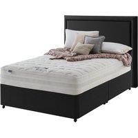 Silentnight Mirapocket 2000 Memory 150cm Non Storage Divan Set - Ebony