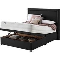 Silentnight Mirapocket 2000 Memory 150cm Ottoman Non-Storage Divan Bed Set - Ebony