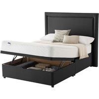 Silentnight Miracoil Memory Foam Ottoman Non-Storage Divan Bed Set Ebony - 150cm