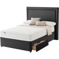 Silentnight Miracoil Memory 180cm 2 Drawer Divan Set Ebony