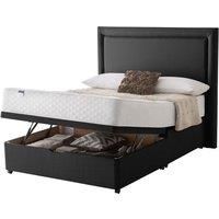 Silentnight Miracoil Ortho 135cm Ottoman Non-Storage Divan Bed Set - Ebony