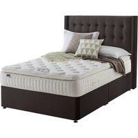 Silentnight Mirapocket Latex 1000 Non Storage Divan Bed  Velvet Charcoal Double