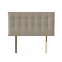 Silentnight Hayez 150 Woven Kingsize Headboard - Sandstone