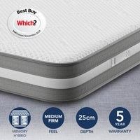 Silentnight Studio Memory Mattress, Double
