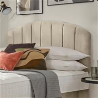 Silentnight Merlin Upholstered Headboard Sandstone Woven Single (3')