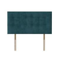 Silentnight Hayez 150 Velvet Kingsize Headboard - Peacock