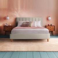 Silentnight Octavia Bedframe - Super King - Beech Wood - Dove