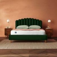 Silentnight Oriana Bedframe - Double - Beech Wood - Rainforest