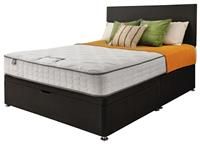 Silentnight Comfort Double Half Ottoman Bed - Charcoal