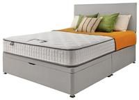 Silentnight Memory Double Half Ottoman Bed - Grey