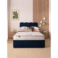 Silentnight Wave Headboard - Velvet - Navy