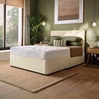 Silentnight Everyday Mattress, Paris Woven Headboard and Divan Set