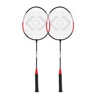 Hy-Pro 2 Player Badminton Set - 2 x Rackets & 2 x Shuttlecocks And Carry Case