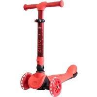 Flyte Zinc Three Wheeled Folding Flyte Scooter - Maple Red
