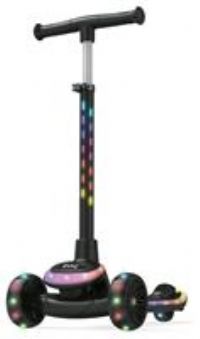 Zinc Senshine 3 Wheel Scooter - Black