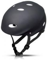 Zinc unisex cycle helmet