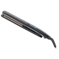 Remington S9100B Proluxe Ceramic Hair Straighteners with Pro+ Low Temperature Protective Setting and Luxury Storage Pouch, Midnight Edition (Amazon Exclusive)