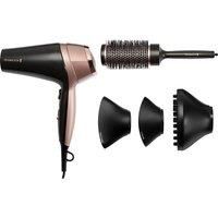 REMINGTON Curl & Straight Confidence Ionic Hair Dryer Diffuser Curling Nozzle