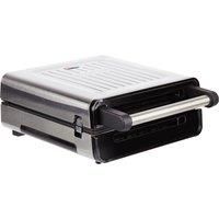 George Foreman Smokeless Electric Grill, Indoor BBQ Grill Stainless Steel, 1500W