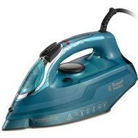 RUSSELL HOBBS PowerSteam Ultra Coconut Smooth 26340 Steam Iron - Blue