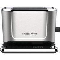 Russell Hobbs 26210 Attentiv 2 Slice Toaster - With Colour Sense Technology; Automatically Adapts the Toasting Time to your Bread Type