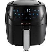 Russell Hobbs 27160 SatisFry Medium Air Fryer, Energy Saving Airfryer with 10 Cooking Functions including Bake, Grill and Dehydrate, 4 Litre Capacity, Black