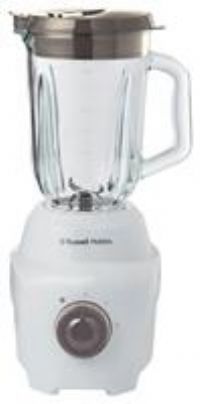 Russell Hobbs Go Create White 1.5L Glass Jug Blender 27580