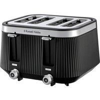 Russell Hobbs Bronte 4 Slice Black Toaster 26770